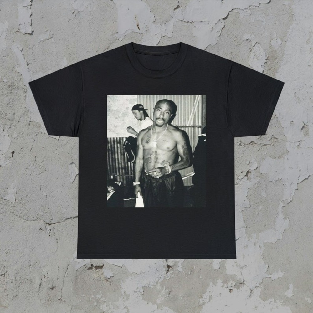 Tupac T-shirt 90_s Hop Hop Clothing